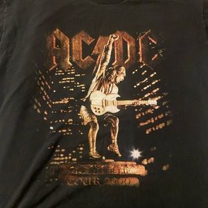 AC/DC 2000 Tour shirt vintage